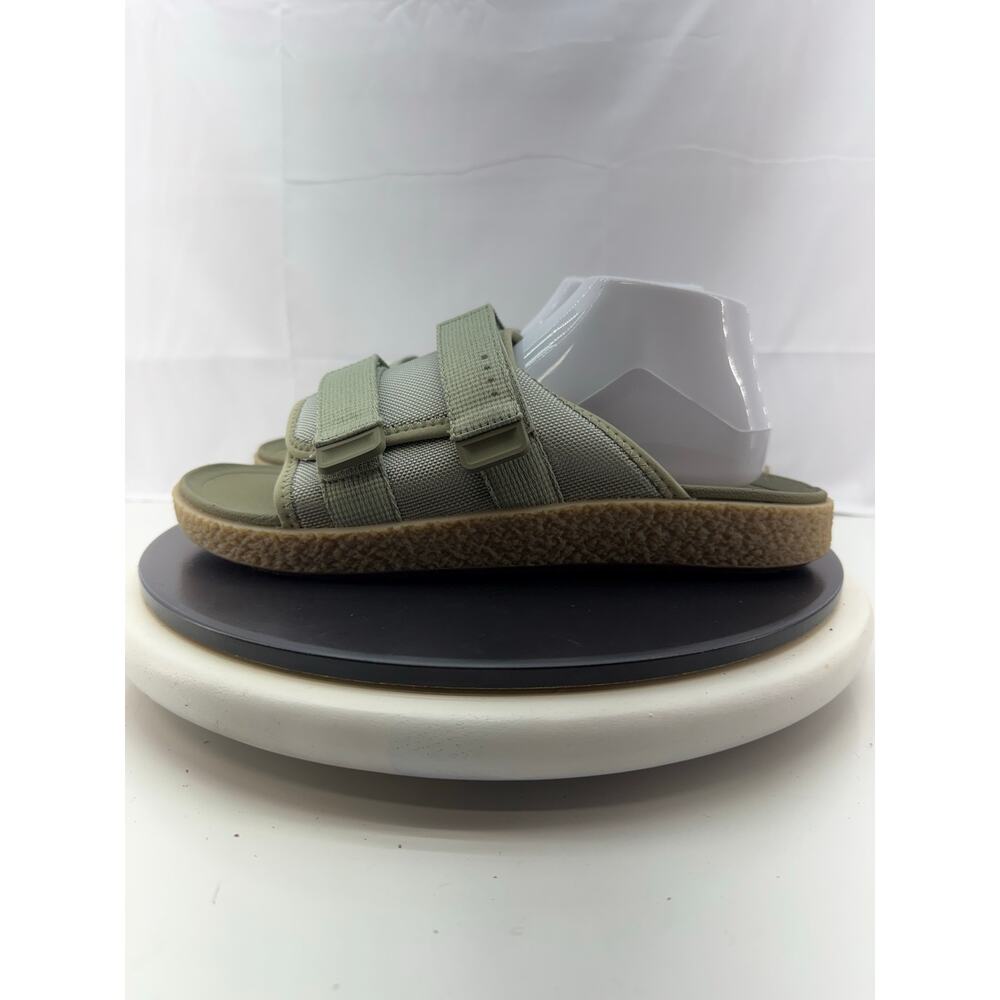 Reef Montauk Slide Sandals Mens Sizes 11 Sage Green Slip On Comfort Shoes NEW